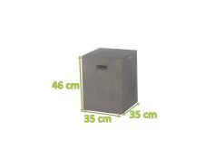 OUTFLEXXHocker, Grau, Faserzement, 35 X 35 X 46 Cm Glatte Oberfläche, Würfeldesign, Mit Griffmulden -Gartenmöbel Geschäft 5 18580.jpg