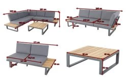 OUTFLEXX Ecklounge, Anthrazit/teakoptik, Aluminium/Akazie, Für 5 Personen, Inkl. Polster -Gartenmöbel Geschäft 5 18847.jpg