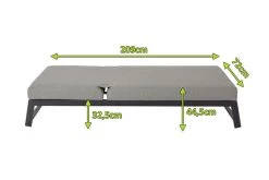 OUTFLEXX Allure Sonnenliege, Flanelle, Alu/Sunbrella, 211 X 74 X 44,5 Cm, Verstellbare Kopfstütze 22 OUTFLEXX Allure Sonnenliege, Flanelle, Alu/Sunbrella, 211 X 74 X 44,5 Cm, Verstellbare Kopfstütze -Gartenmöbel Geschäft 5 20737.jpg