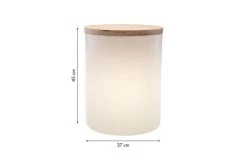 8-SEASONS Shining Drum Dekoleuchte, Weiß, Polyethylen, Outdoor 14 8-SEASONS Shining Drum Dekoleuchte, Weiß, Polyethylen, Outdoor -Gartenmöbel Geschäft 5 20888 2.jpg