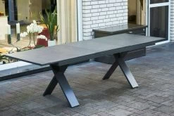 HARTMAN Sondermodell Xanadu/Da Vinci Sitzgruppe, Xerix/anthrazit, Alu/Glaskeramik, 6 Multipos, 220/280x100cm -Gartenmöbel Geschäft 5 21083.jpg