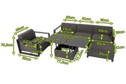 OUTFLEXX Loungeset, Sooty, Alu/Sunbrella, Für 5 Personen, Höhenverstellbarer Loungetisch -Gartenmöbel Geschäft 5 21595.jpg