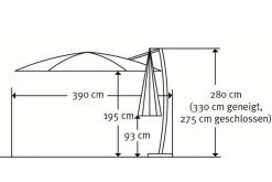 Schneider® SCHNEIDER Rhodos Rondo Ampelschirm, Sand, Rund, Ø 350 Cm -Gartenmöbel Geschäft 5 6202 1.jpg