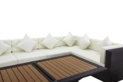 OUTFLEXX Loungemöbel-Set, Braun, Polyrattan, Für 8 Personen, Inkl. Loungetisch, Wasserfeste Kissenbox -Gartenmöbel Geschäft 6 1301 BOX D.jpg