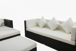 OUTFLEXX Loungemöbel-Set, Braun, Polyrattan, Für 6 Personen, Inkl. Kaffeetisch, Wasserfeste Kissenbox -Gartenmöbel Geschäft 6 1303 BOX B.jpg