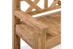 OUTFLEXX Gartenbank, Natur, Recyceltes FSC®-Teakholz, 160x73cm, Mit Rücken- Und Armlehnen, Rustikal Gebürstet 13 OUTFLEXX Gartenbank, Natur, Recyceltes FSC®-Teakholz, 160x73cm, Mit Rücken- Und Armlehnen, Rustikal Gebürstet -Gartenmöbel Geschäft 6 15859.jpg