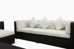 OUTFLEXX Loungemöbel-Set, Braun, Polyrattan, Für 9 Personen, Inkl. Loungetisch, Wasserfeste Kissenbox -Gartenmöbel Geschäft 6 1599 BOX D.jpg