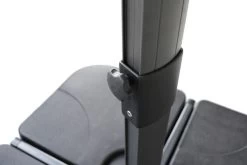 OUTFLEXX Ampelschirm, Anthrazit, Pulverbesch. Aluminium, 300x300 Cm, Inkl. Plattenständer, Twist-Funktion -Gartenmöbel Geschäft 6 16109.jpg