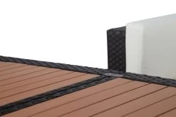 OUTFLEXX Loungemöbel-Set, Braun, Polyrattan, 5 Personen, Wasserfeste Kissenbox, Inkl. Loungetisch -Gartenmöbel Geschäft 6 18227 BOX D.jpg