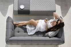 OUTFLEXX Cozy 2-Sitzer Sofa, Flanelle, Alu/Sunbrella, 181 X 87 X 76 Cm -Gartenmöbel Geschäft 6 18532.jpg