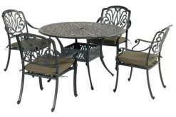 HARTMAN Amalfi Diningsessel, Dunkelgrün, Alu-Guss, Inkl. Polster -Gartenmöbel Geschäft 6 20136.jpg