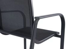 OUTFLEXX Stapelstuhl, Anthrazit Matt/schwarz, Aluminium/Textilene, 67x56x95cm -Gartenmöbel Geschäft 6 20361.jpg