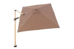 DOPPLER Alu Wood Pendelschirm, Greige, Alu/Polyester, 300x220 Cm, Mit Kurbel, Holzoptik -Gartenmöbel Geschäft 6 22338.jpg