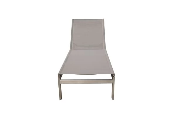 OUTFLEXX 2er-Set Rollliege, Taupe, Edelstahl/Teak, 212x71x36cm, Mit Beistelltisch 45x45cm 12 OUTFLEXX 2er-Set Rollliege, Taupe, Edelstahl/Teak, 212x71x36cm, Mit Beistelltisch 45x45cm – Bild 10