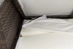 OUTFLEXX 3-Sitzer Sofa, Braun Marmoriert, Polyrattan, 210 X 85 X 70 Cm, Wasserfeste Kissenbox -Gartenmöbel Geschäft 7 15734 1 BOX.jpg