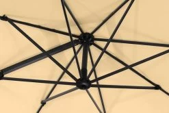 Schneider® SCHNEIDER Rhodos Eco Twist Ampelschirm, Natur, Quadratisch, 270 X 270 Cm 19 Schneider® SCHNEIDER Rhodos Eco Twist Ampelschirm, Natur, Quadratisch, 270 X 270 Cm -Gartenmöbel Geschäft 7 16617.jpg