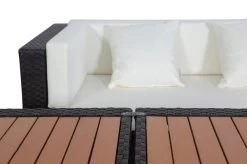 OUTFLEXX Loungemöbel-Set, Braun, Polyrattan, 5 Personen, Wasserfeste Kissenbox, Inkl. Loungetisch -Gartenmöbel Geschäft 7 18227 BOX D.jpg