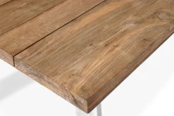 OUTFLEXX Esstischgarnitur, Edelstahl/recyceltes FSC-Teak, Tisch 220x100cm, 8 Diningsessel, A-Gestell -Gartenmöbel Geschäft 7 19383.jpg