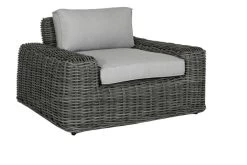 OUTFLEXX Loungemöbel, Two Tone Grey, Polyrattan, 4 Personen, Inkl. Tisch 70 X 130 Cm Und Polster In Grau -Gartenmöbel Geschäft 7 20906.jpg