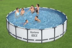 BESTWAY Steel Pro MAX Pool Komplett-Set, Grau, DuraPlus, Ø549x122cm, Mit Filterpumpe, Leiter, Abdeckplane -Gartenmöbel Geschäft 7 21934.jpg