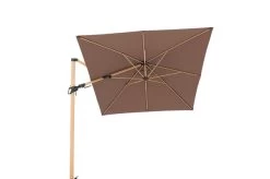 DOPPLER Alu Wood Pendelschirm, Greige, Alu/Polyester, 300x220 Cm, Mit Kurbel, Holzoptik -Gartenmöbel Geschäft 7 22338.jpg