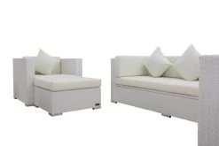 OUTFLEXX Loungemöbel-Set, Weiß, Polyrattan, Für 6 Personen, Wasserfeste Kissenbox -Gartenmöbel Geschäft 7 7174 BOX A.jpg