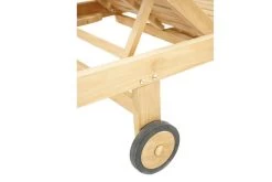 Gartenliege Archimedes Aus Teakholz Von Ploß, Mit Rädern Und Tablett -Gartenmöbel Geschäft 8 12855.jpg