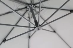 OUTFLEXX Ampelschirm, Anthrazit, Pulverbesch. Aluminium, 300x300 Cm, Inkl. Plattenständer, Twist-Funktion -Gartenmöbel Geschäft 8 16109.jpg