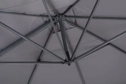 OUTFLEXX Ampelschirm, Anthrazit, Pulverbesch. Aluminium, 400x300cm, Inkl. Plattenständer -Gartenmöbel Geschäft 8 18348.jpg