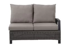 SIENA GARDEN Corido 2-Sitzer Sofa, Charcoal, Alu / Gardino®-Geflecht, 136x83x88 Cm, Armlehne Links -Gartenmöbel Geschäft 8 20190.jpg