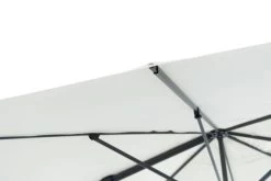 OUTFLEXX Ampelschirm, Anthrazit/creme, Alu/Polyester, 350x350cm, Inkl. Plattenständer -Gartenmöbel Geschäft 8 20362.jpg