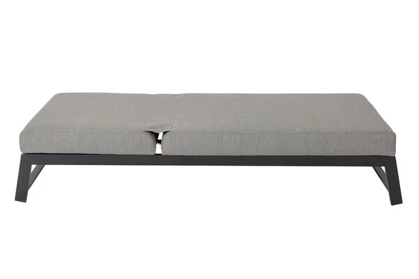 OUTFLEXX Allure Sonnenliege, Flanelle, Alu/Sunbrella, 211 X 74 X 44,5 Cm, Verstellbare Kopfstütze 10 OUTFLEXX Allure Sonnenliege, Flanelle, Alu/Sunbrella, 211 X 74 X 44,5 Cm, Verstellbare Kopfstütze – Bild 8