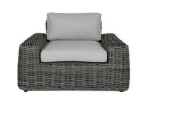 OUTFLEXX Loungemöbel, Two Tone Grey, Polyrattan, 4 Personen, Inkl. Tisch 70 X 130 Cm Und Polster In Grau -Gartenmöbel Geschäft 8 20906.jpg