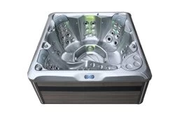 Outtech Steel Art Taurus Whirlpool, Grau/schwarz, 214x214x93 Cm / 1000L, 6 Pers., LED Corner Light, LCD Balboa Anzeige, WIFI READY -Gartenmöbel Geschäft 8 21289.jpg