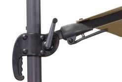 Schneider® SCHNEIDER Rhodos Eco Twist Ampelschirm, Taupe, Rund, Ø 300 Cm -Gartenmöbel Geschäft 9 16621.jpg