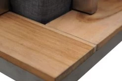 OUTFLEXX Loungemöbel, Silber/grau, Edelstahl/FSC-Teakholz/Textil, Für 2 Personen, Liegefunktion -Gartenmöbel Geschäft 9 18297.jpg