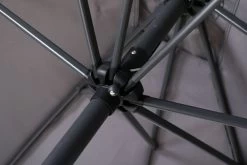 OUTFLEXX Mittelstockschirm, Hellgrau, Pulverbesch. Aluminium/Polyester PA-beschichtet, 270x150cm -Gartenmöbel Geschäft 9 18350.jpg