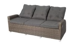 OUTFLEXX Dining 3-Sitzer Sofa, Grau, Polyrattan, 210 X 83 X 110 Cm, Mehrfach Verstellbar -Gartenmöbel Geschäft 9 18913.jpg