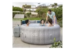 BESTWAY Lay-Z-Spa Honolulu AirJet Whirlpool, Grau (Rattanoptik), TriTech, Ø196x71cm -Gartenmöbel Geschäft 9 19183.jpg