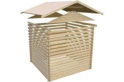 KARIBU Blockbohlenhaus Meldorf 6, Fichtenholz Ca. 40 Mm, Satteldach -Gartenmöbel Geschäft 9 19430 1.jpg