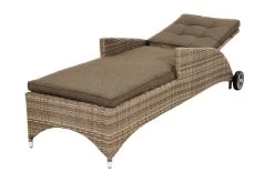 Ploß Rabida Comfort Rollliege, Champagner-meliert, Polyrattan, 198x68x44cm, Verstellbar, Hohe Sitzhöhe 30 Ploß Rabida Comfort Rollliege, Champagner-meliert, Polyrattan, 198x68x44cm, Verstellbar, Hohe Sitzhöhe -Gartenmöbel Geschäft 9 20165.jpg