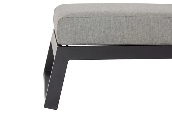 OUTFLEXX Allure Sonnenliege, Flanelle, Alu/Sunbrella, 211 X 74 X 44,5 Cm, Verstellbare Kopfstütze 11 OUTFLEXX Allure Sonnenliege, Flanelle, Alu/Sunbrella, 211 X 74 X 44,5 Cm, Verstellbare Kopfstütze – Bild 9