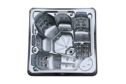 Outtech Steel Art Aries Whirlpool, Grau/schwarz, 214x214x93 Cm / 1000L, 5 Pers., LED Corner Light, LCD Balboa Anzeige, WIFI READY 22 Outtech Steel Art Aries Whirlpool, Grau/schwarz, 214x214x93 Cm / 1000L, 5 Pers., LED Corner Light, LCD Balboa Anzeige, WIFI READY -Gartenmöbel Geschäft 9 21288.jpg